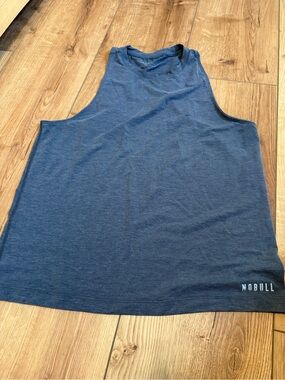 NOBULL Heathered Navy Blue Training Tee